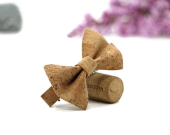 Cork hair clip "MALLA" - #hairclip #gift #women #cork #cork #natural #vegan #sustainable