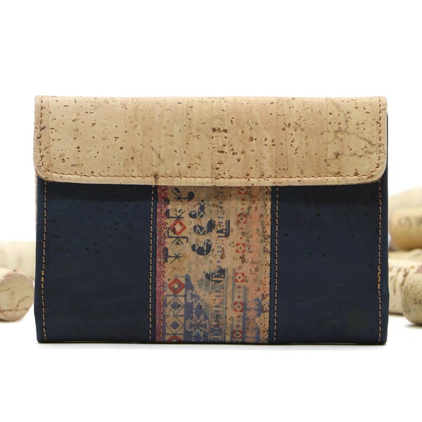 Cork purse "ILMA small" - #kork #geldbörse #korkgeldtasche #portemonnaie #holz #wood #cork #vegan