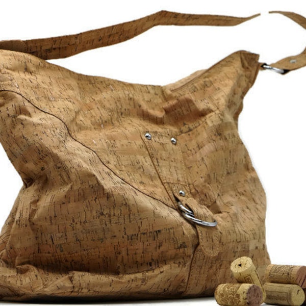 Cork handbag "FARO" - #cork handbag #vegan #sustainable #nature