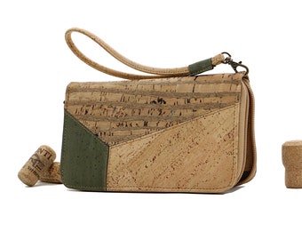 Cork wallet "MIRA" - #cork #wallet #wallet #wood #wood #cork #vegan