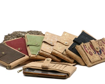 Cork bag "MALIN" - #cork #purse #mobile phone bag #iphone #case #cork #vegan