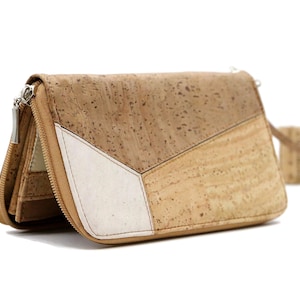 Cartera de corcho "ELLA" - #cork #monedero #billetera #madera #madera #corcho #vegano