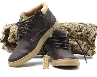 Cork shoes "NANDO" - #cork #schoes #cork #sneaker #vegan #sustainable # #nature #nature #wood