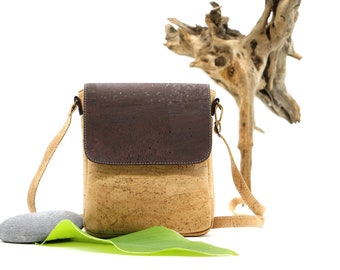 Kork Handtasche "JOZE"  - #cork #handbag #kork #handtasche #vegan #nachhaltig #shoulder #bag #nature #wood #umweltfreundliche #sustainable