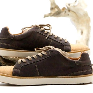 Cork Sneaker &quot;CARLO&quot; - #cork #shoes #cork #sneaker #vegan #sustainable #environmentallyfriendly #nature #wood