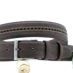 Cork belt CENTURA dark image 1