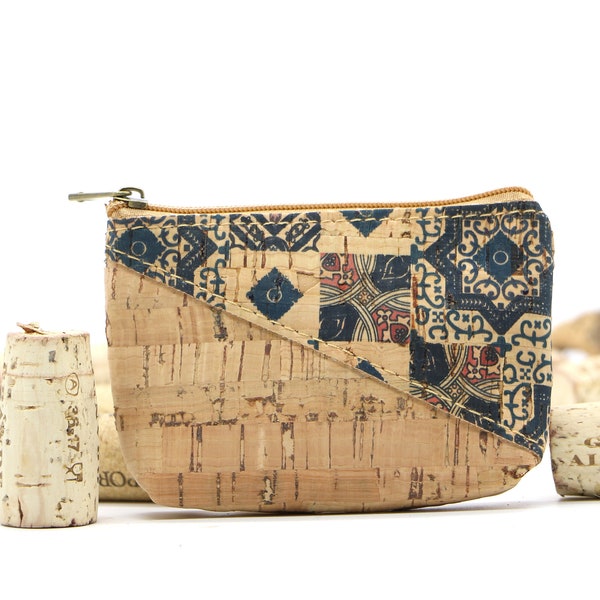 "TILE" cork bag - #kork #geldbörse #portemonnaie #portemonnaie #holz #wood #cork #vegan #kork