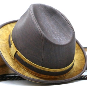 Cork hat &#39;SILVESTER mustard&#39; - #cork #hat #cork #hat #cap #natural #vegan #sustainable