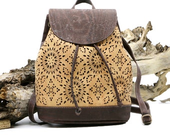 cork backpack purse