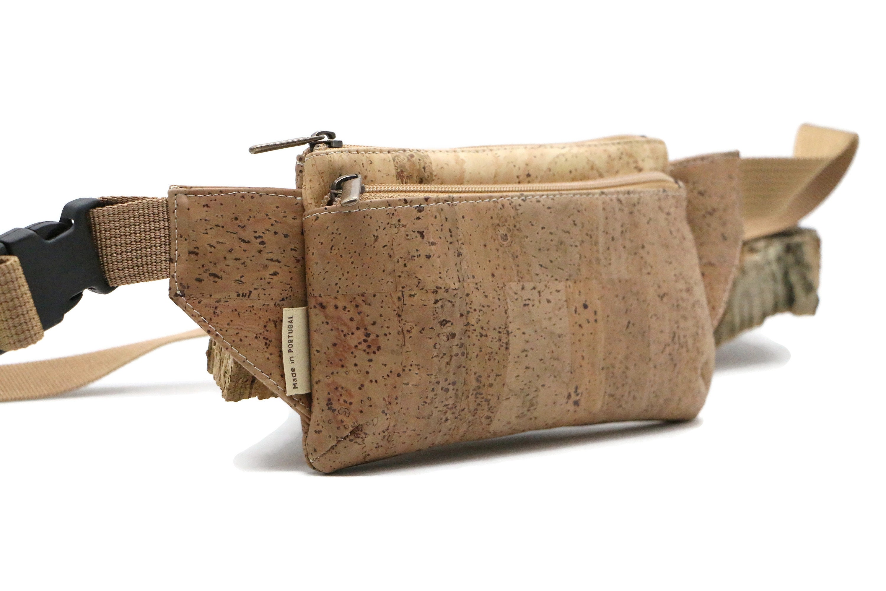 Cork Fanny Pack, Waist Pack Male, Men's Belt Bag