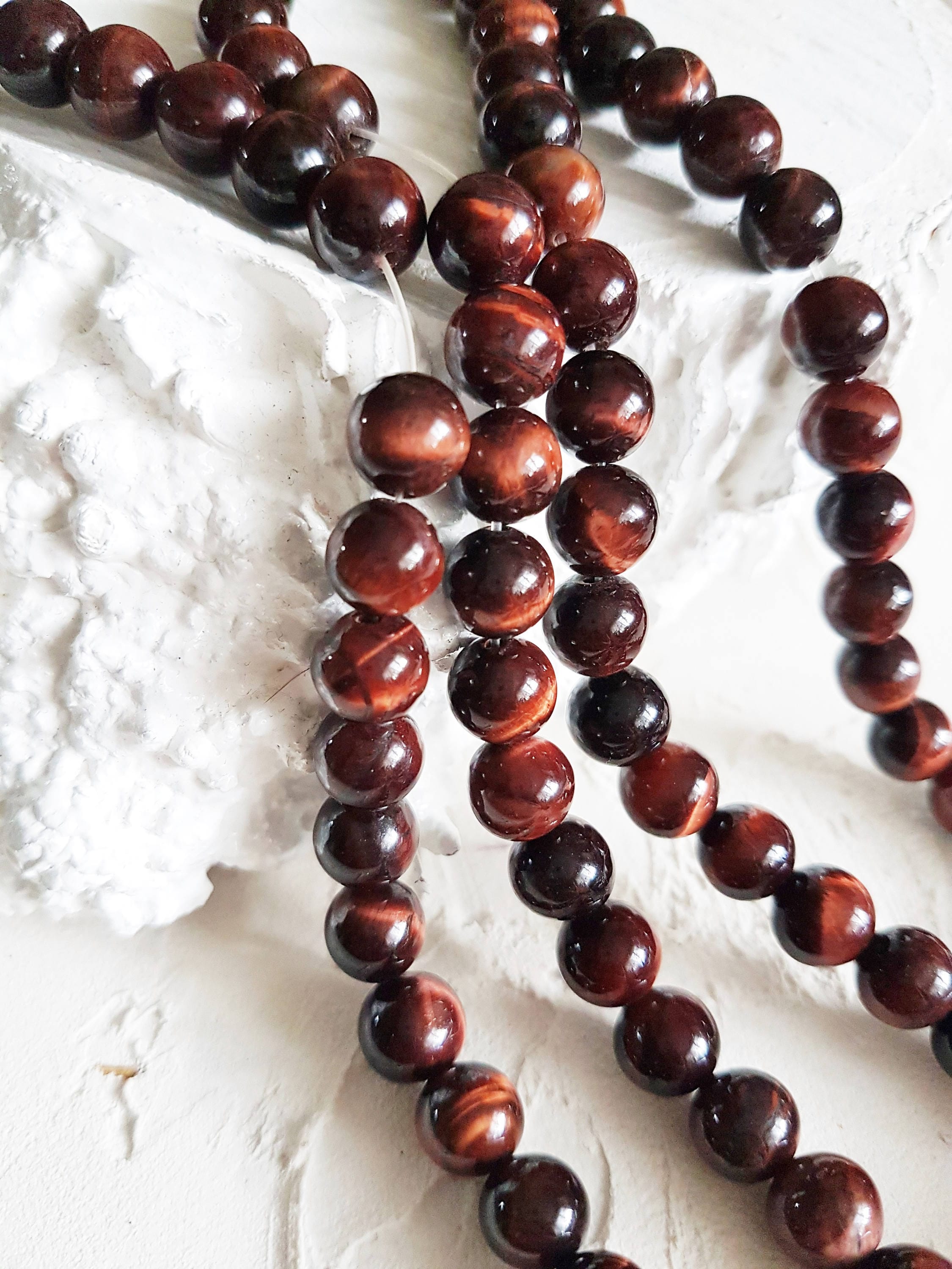 Mahogany Obsidian Gemstone Round Beads 8mm Jewellery Making 47-50 Beads