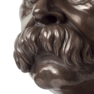 Friedrich Nietzsche Sculpture / Bust Philosopher gift, bookshelf, desk, office image 2