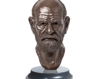 Sigmund Freud | Sculpture / Bust | Psychoanalysis | gift, bookshelf, desk, office