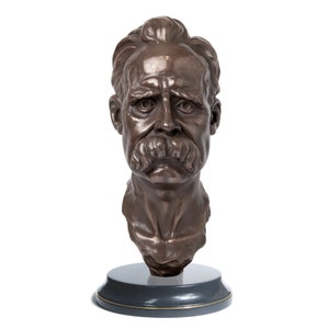 Friedrich Nietzsche | Sculpture / Bust | Philosopher | gift, bookshelf, desk, office