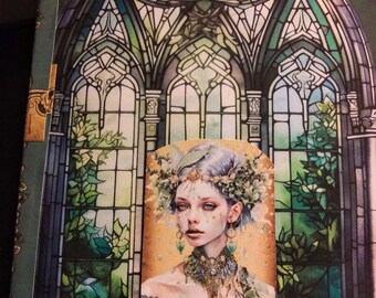 Elves, Junk Journal, Planner, Diary, Memory Book, Keepsake Journal, Scrapbook, Nature Journal, Guest Book, Smash Book