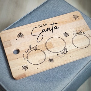 Santa Board SVG Glowforge, Cricut, Silhouette Digital Download image 4