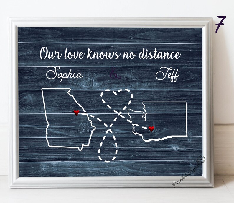 Long distance relationship for Boyfriend Gift for Boyfriend | Etsy