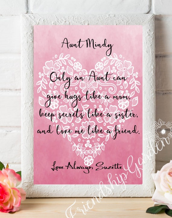 mothers day auntie gifts