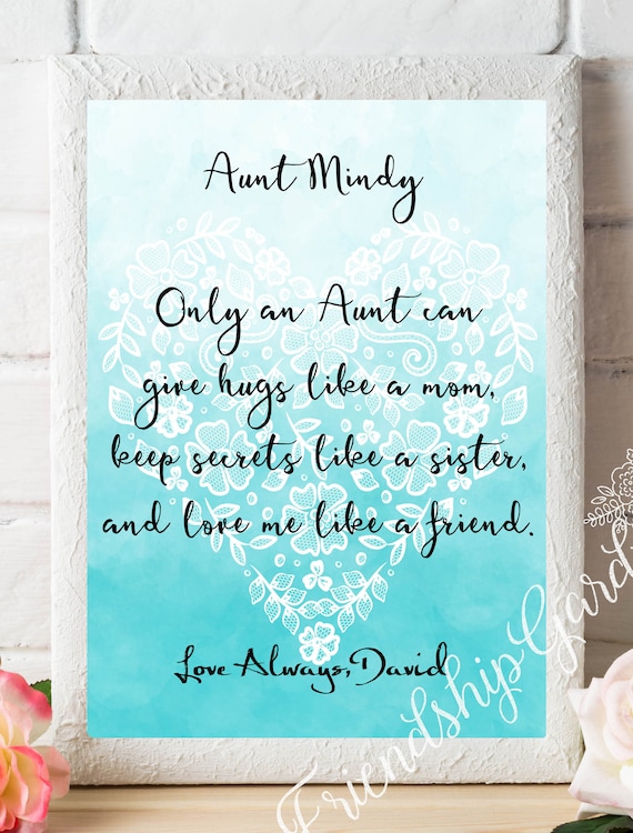 etsy aunt gifts