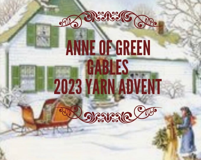 2023 YARN ADVENT CALENDAR Anne of Green Gables Etsy