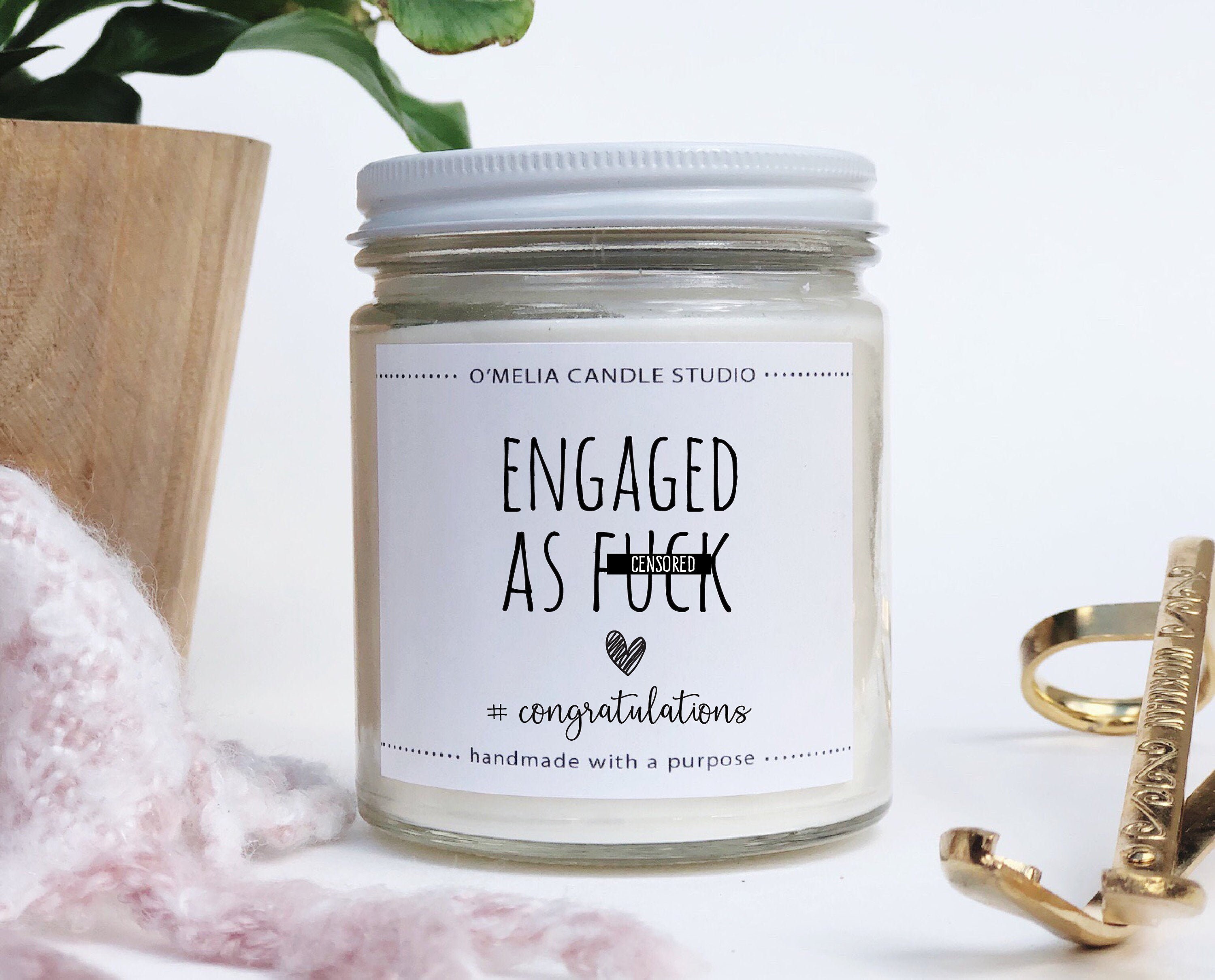 Unique Engagement Gift for Couple Funny Couple Engagement Etsy