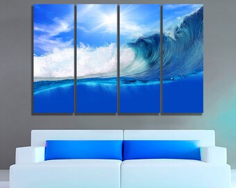 Large canvas art | Etsy