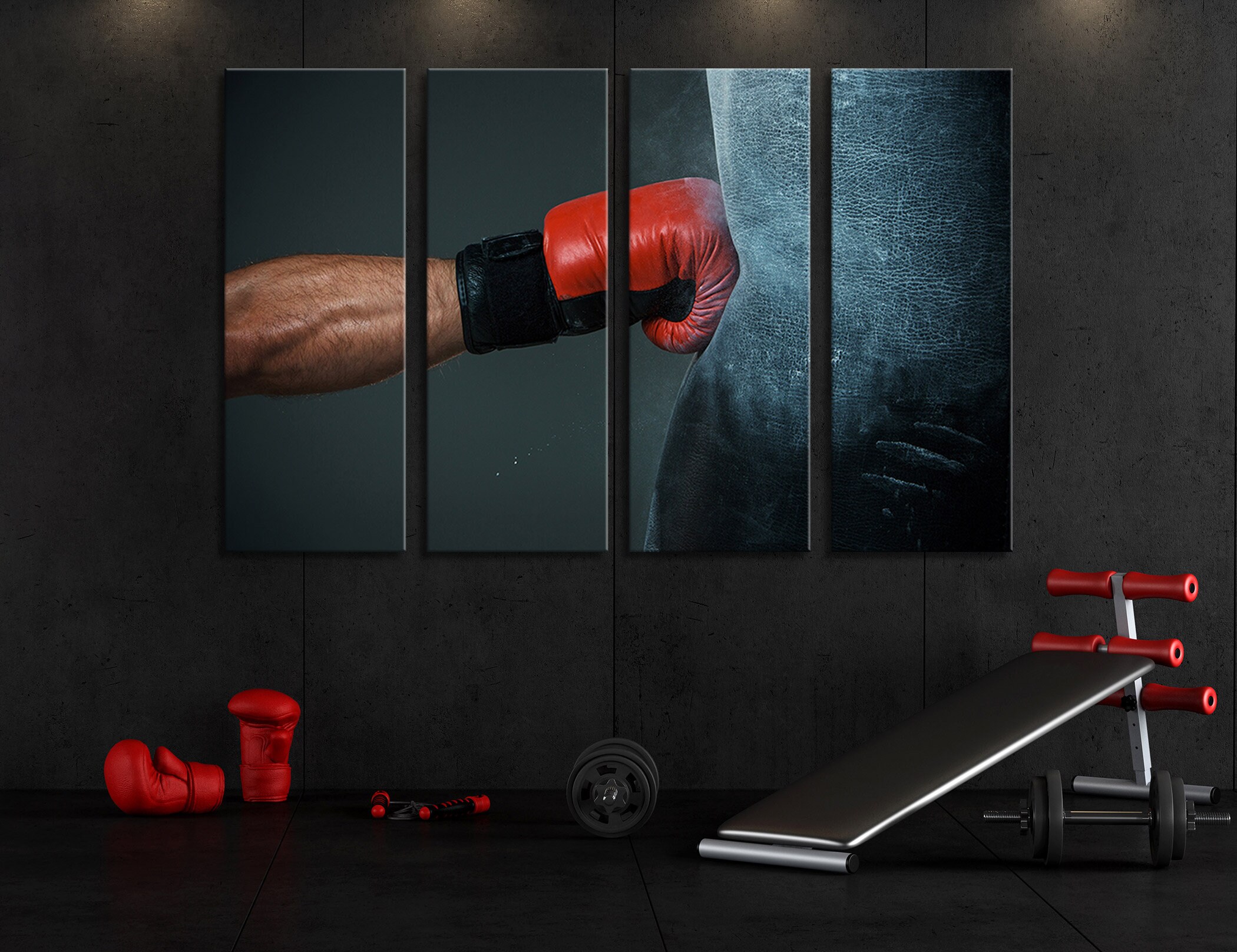 Boxing Wall Decor Boxing Wall Art Boxing Art Boxing Print Etsy