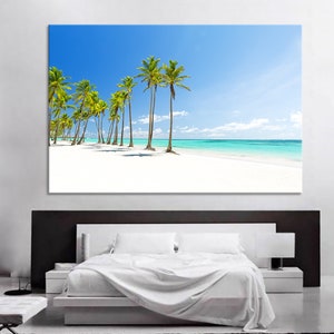 Strand Leinwand Wand Kunst Leinwand Strand Drucke Strand Bild für Wände Druckt Wandkunst Luftbild Strand Poster Strand Leinwand Strand Foto Strand Kunstwerk