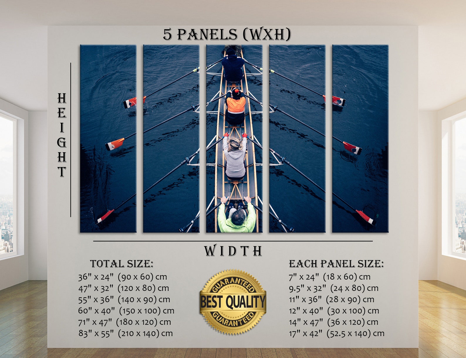 Rowing Wall Art Print Rowing Wall Decor Rowing Canvas Rowing - Etsy
