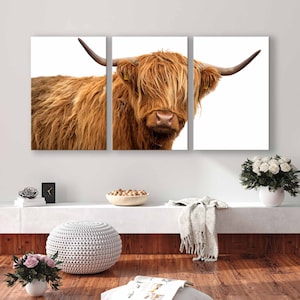 Extra Large Highland Cow Print: Captivating Beauty in Exquisite Detail