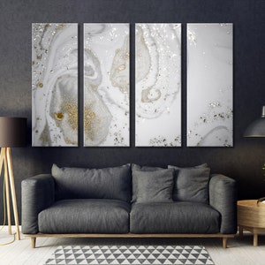 Abstract Marble Large Wall Art for Home