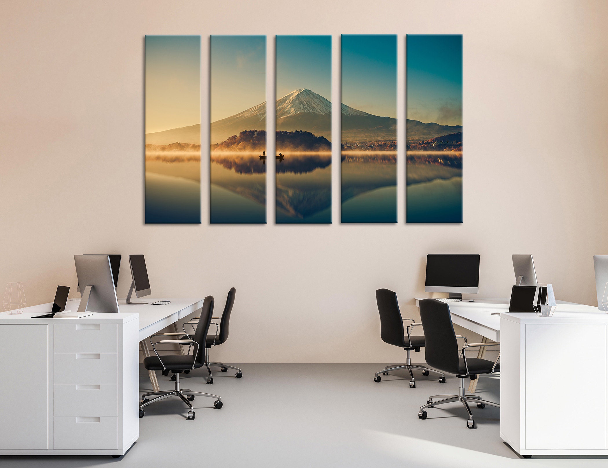 Fuji Mount Wall Art Fuji Mount Wall Decor Fuji Mount Canvas Etsy