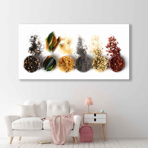 Aromatic Spices Canvas Print - Captivating Creation for Culinary Enthusiasts