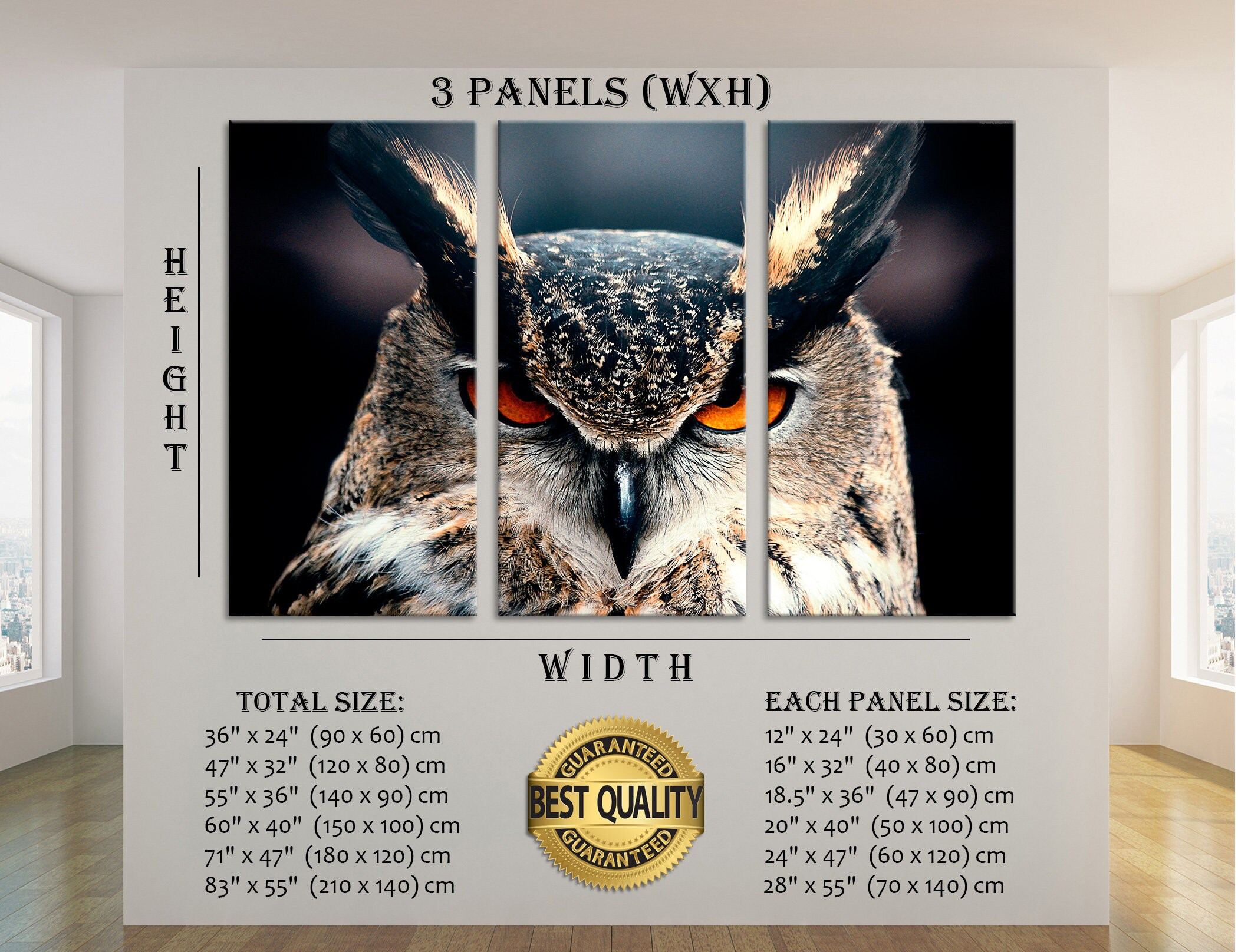 Mantel Gestaag Commotie Owl Wall Art Owl Wall Decor Owl Canvas Owl Poster Owl Prints - Etsy Finland