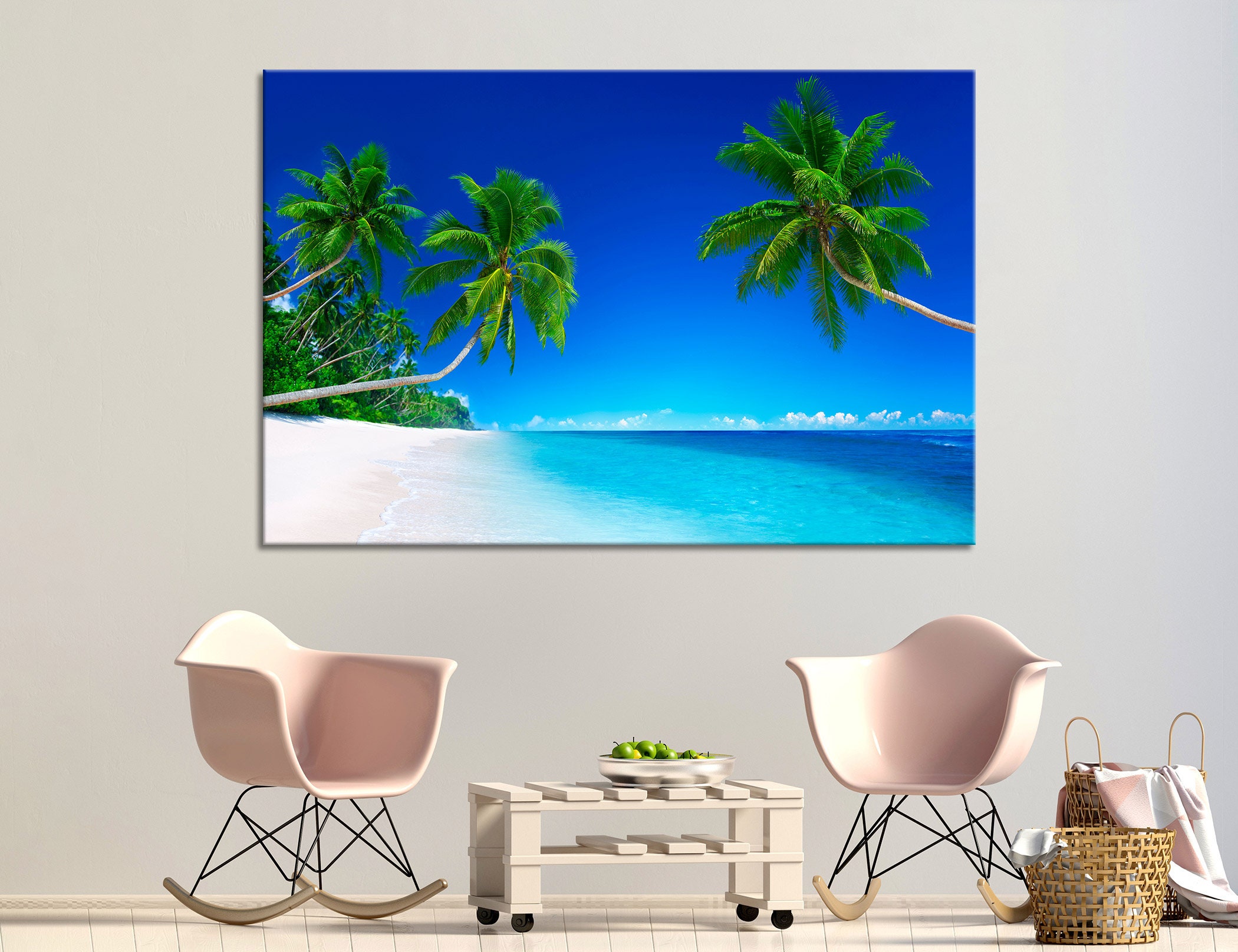 Tropical Beach Wall Art Tropical Beach Wall Decor Tropical Etsy