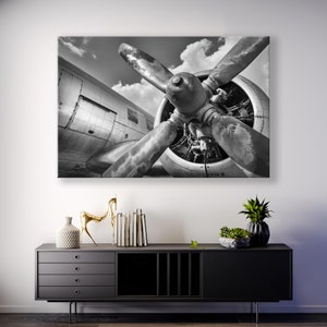 Aviation Wall Art, Retro Wall Decor