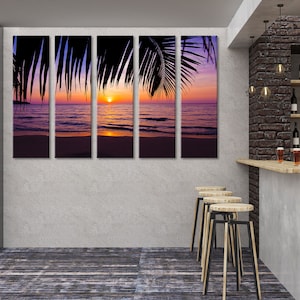 Sunset Canvas Art Sunset Extra Large Sunset Large Wall Art Sunset Photo Sunset Poster Sunset Print Sunset Wall Art Sunset Wall Decor Artwork