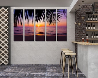 Sunset Canvas Art Sunset Extra Large Sunset Large Wall Art Sunset Photo Sunset Poster Sunset Print Sunset Wall Art Sunset Wall Decor Artwork