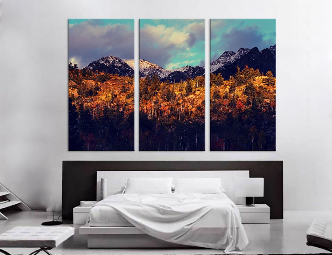 Colorado Mountains Canvas Colorado Mountains Print Colorado - Etsy