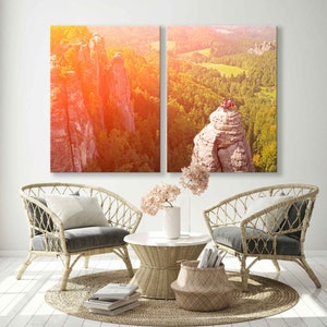Extreme Art Climber Canvas Print - Unique Wall Decor for Climbing Enthusiasts!