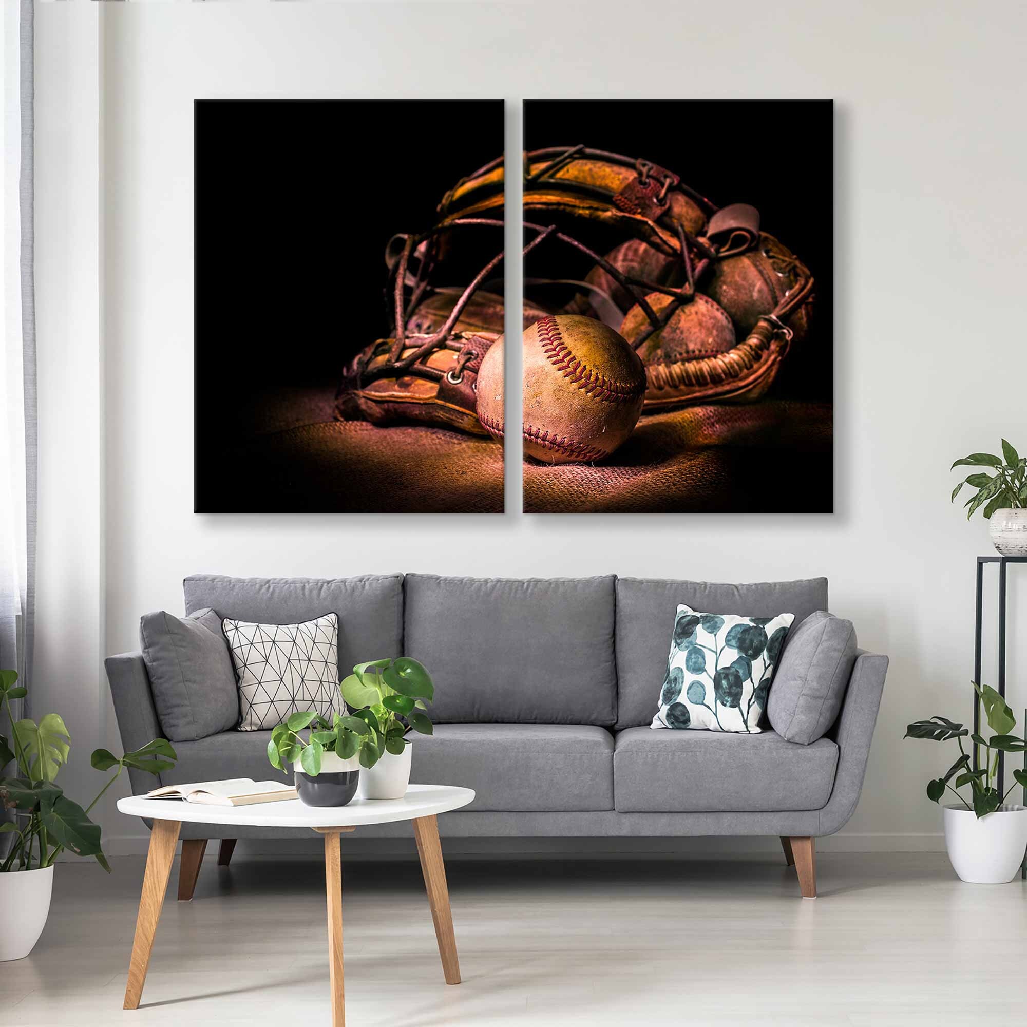 thumbnail image 2 of French Bulldog Dog Playing Baseball Canvas Canvas – Vintage Style French Bulldog Dog Art For Baseball Fans Great Gift For Dog Owners 2 of 11