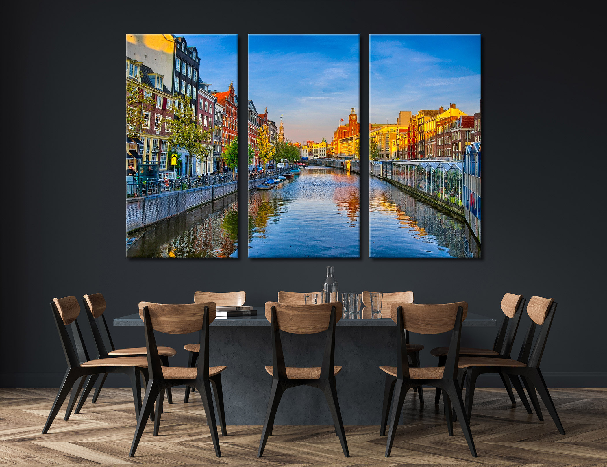 Amsterdam Art Amsterdam Wall Art Amsterdam Wall Decor Etsy