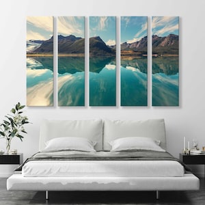 Norway Landscapes Canvas Set - Stunning Norway Wall Art Decor - Scenic Landscapes Art Prints