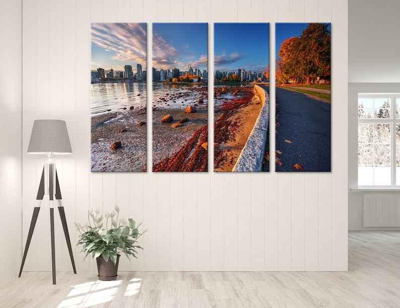 Vancouver Art Vancouver Wall Art Vancouver Canvas Vancouver Etsy