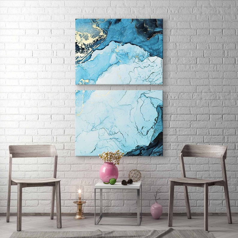 sea-color-wall-decor-aquamarine-spots-wash-drawing-canvas-print