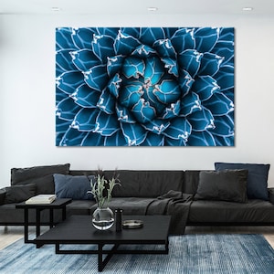Agave Kaktus Leinwand Agave Kaktus Wandkunst Agave Kaktus Wanddekoration Agave Kaktus Kunstwerk Agave Kaktus Große Wandkunst Agave Kaktus Großes Dekor