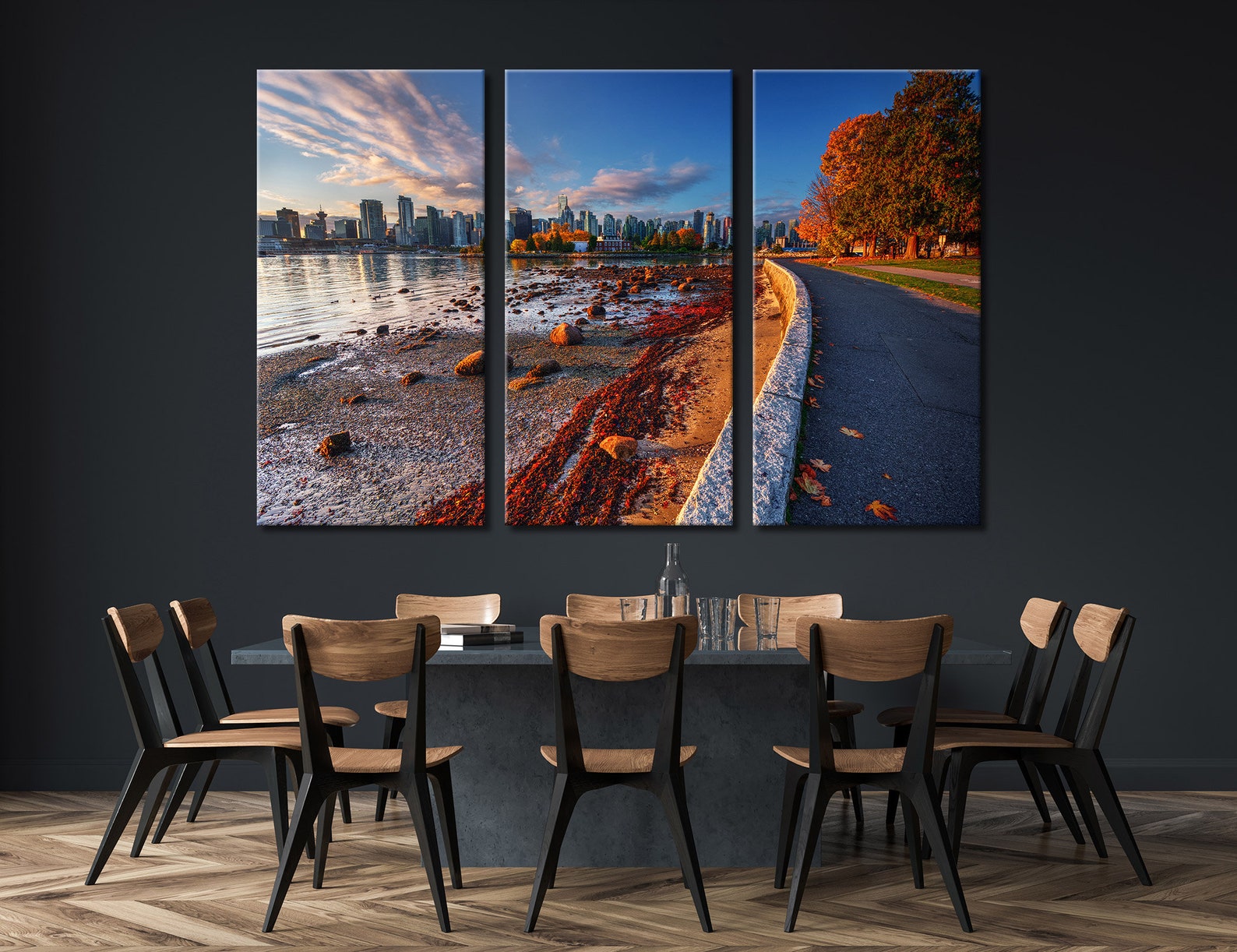 Vancouver Art Vancouver Wall Art Vancouver Canvas Vancouver Etsy