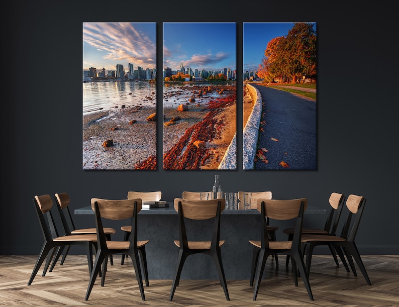Vancouver Art Vancouver Wall Art Vancouver Canvas Vancouver Etsy