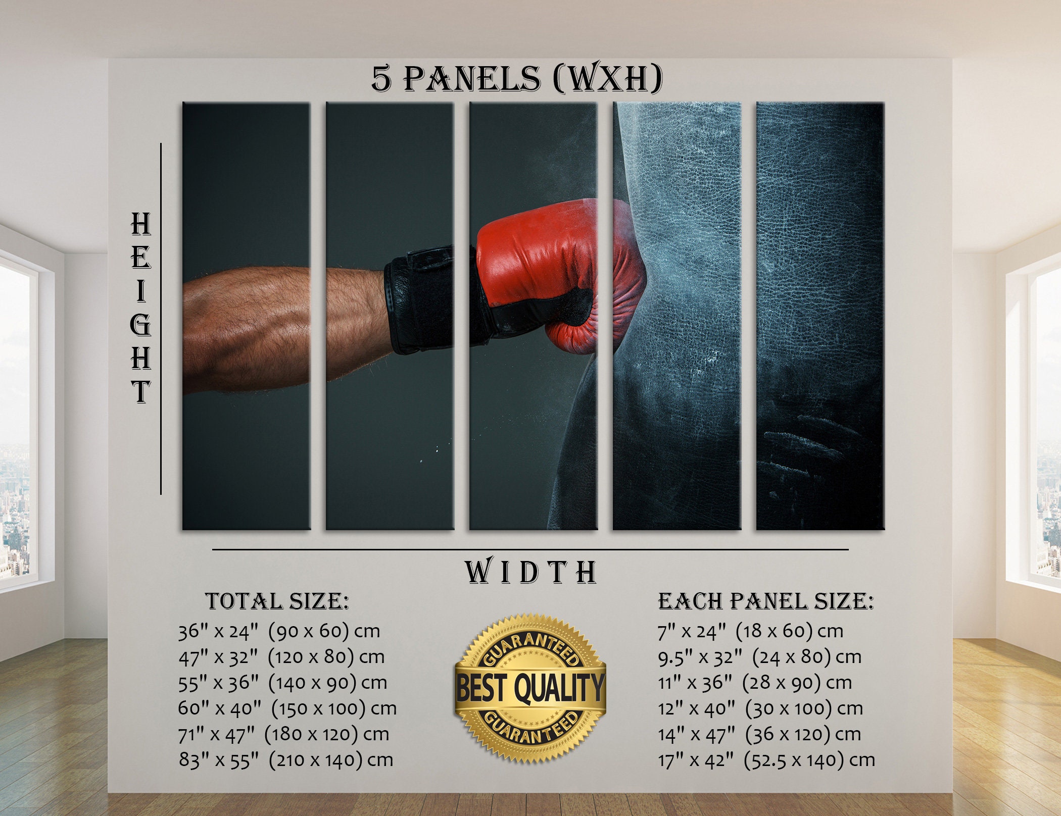 Boxing Wall Decor Boxing Wall Art Boxing Art Boxing Print Etsy