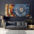 Colorful Tree Rings Canvas Print - Elegant Natural Wall Art - Great Design Solution for Echo Reduction product logo